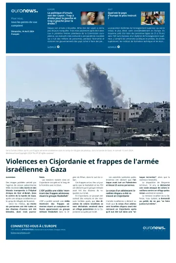 EuroNews (Français) - 14 Apr 2024