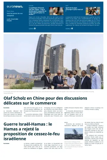 EuroNews (Français) - 15 四月 2024