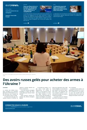 EuroNews (Français) - 19 avr. 2024