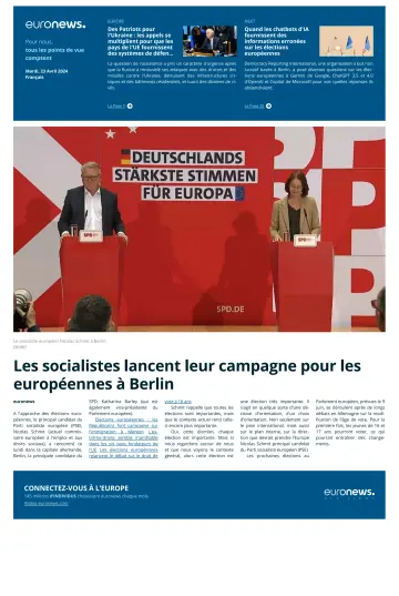 EuroNews (Français) - 23 abr. 2024