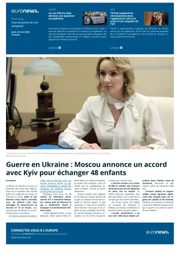 EuroNews (Français) - 25 avr. 2024