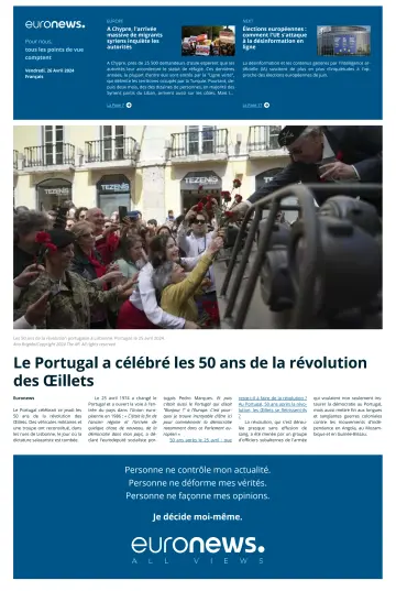 EuroNews (Français) - 26 Nis 2024
