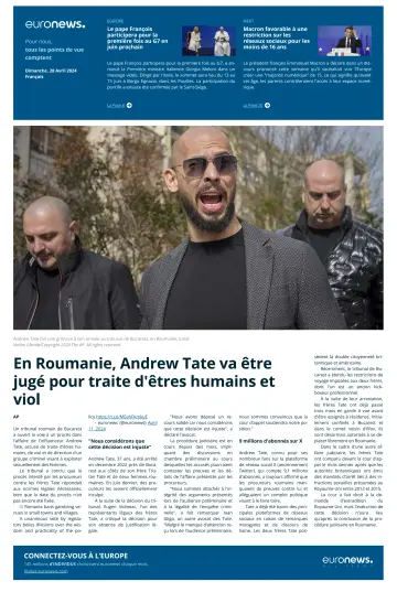EuroNews (Français) - 28 4月 2024