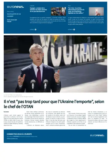 EuroNews (Français) - 30 Nis 2024