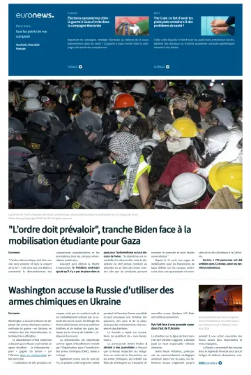 EuroNews (Français) - 03 5월 2024