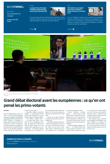 EuroNews (Français) - 24 Bealtaine 2024