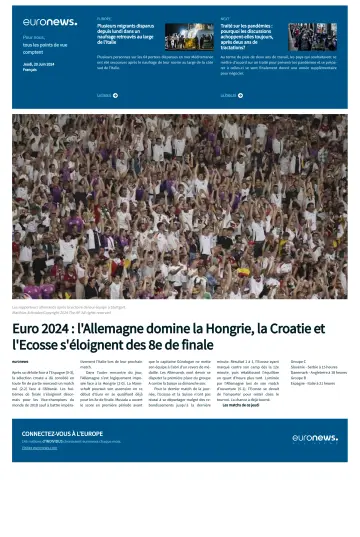 EuroNews (Français) - 20 Jun 2024
