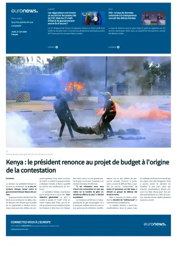 EuroNews (Français) - 27 Juni 2024