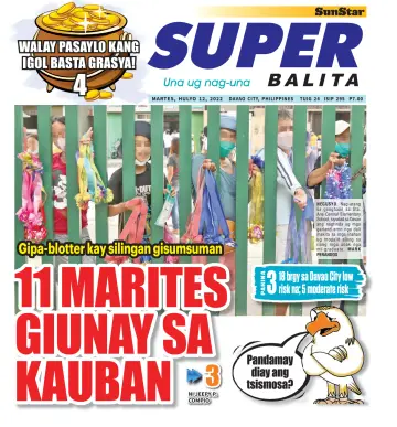 SuperBalita Davao - 12 julho 2022