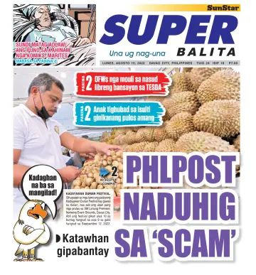 SuperBalita Davao - 15 Aug 2022