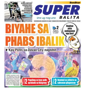 SuperBalita Davao - 17 Aug 2022