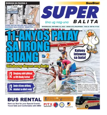 SuperBalita Davao - 12 Oct 2022