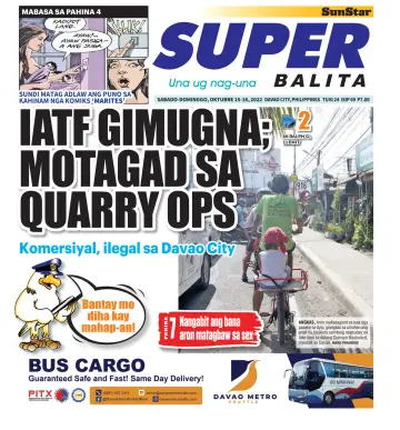 SuperBalita Davao - 15 Oct 2022
