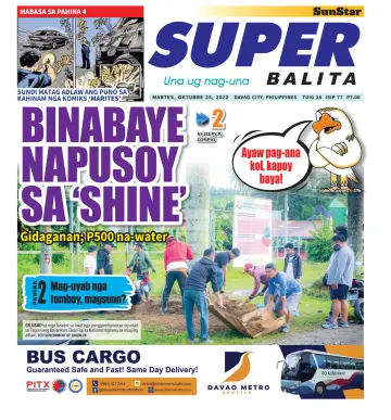 SuperBalita Davao - 25 Oct 2022