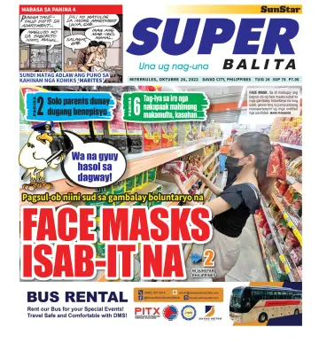 SuperBalita Davao - 26 Oct 2022