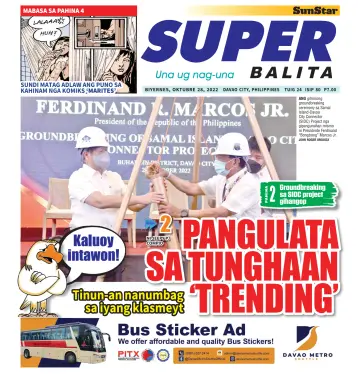 SuperBalita Davao - 28 out. 2022