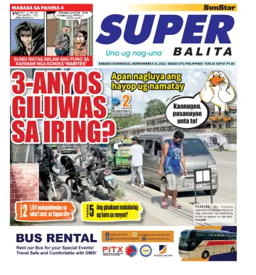 SuperBalita Davao - 05 nov. 2022