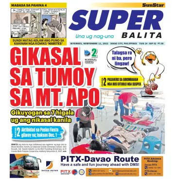 SuperBalita Davao - 11 ноя. 2022