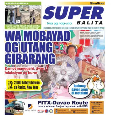 SuperBalita Davao - 17 nov. 2022