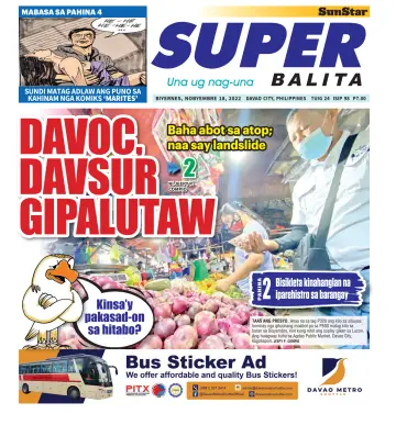 SuperBalita Davao - 18 ноя. 2022
