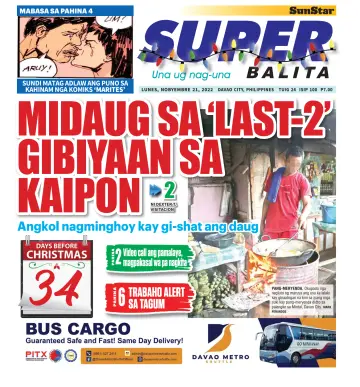 SuperBalita Davao - 21 nov. 2022