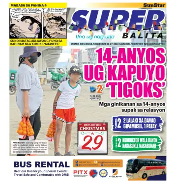 SuperBalita Davao - 26 Nov 2022