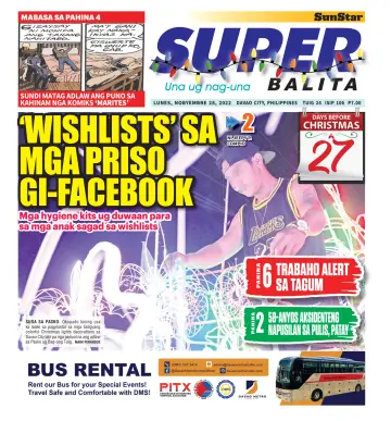 SuperBalita Davao - 28 Nov 2022