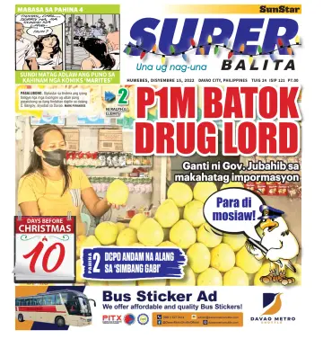 SuperBalita Davao - 15 Dec 2022