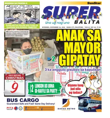 SuperBalita Davao - 16 Dec 2022
