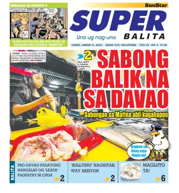 SuperBalita Davao - 9 Jan 2023