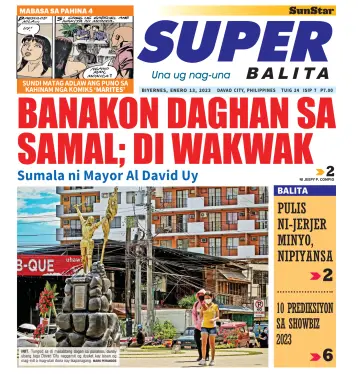 SuperBalita Davao - 13 Jan 2023