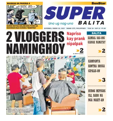 SuperBalita Davao - 20 jan. 2023