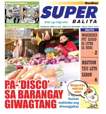 SuperBalita Davao - 25 Jan 2023