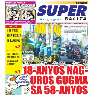 SuperBalita Davao - 26 апр. 2023