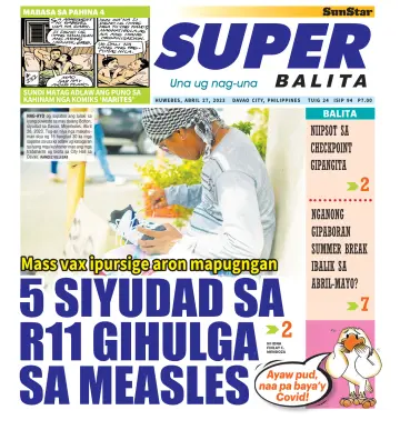 SuperBalita Davao - 27 abril 2023