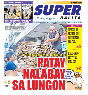 SuperBalita Davao - 28 abril 2023