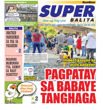 SuperBalita Davao - 15 maio 2023