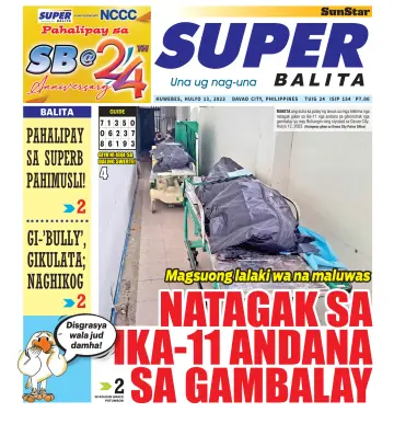 SuperBalita Davao - 13 июл. 2023