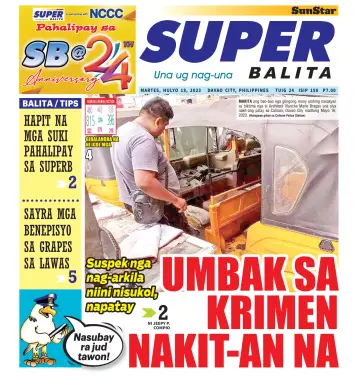 SuperBalita Davao - 18 julho 2023