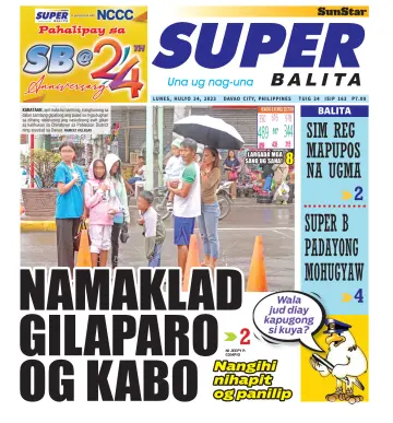 SuperBalita Davao - 24 julho 2023