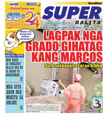 SuperBalita Davao - 25 julho 2023