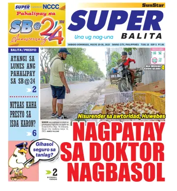 SuperBalita Davao - 29 июл. 2023