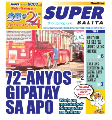 SuperBalita Davao - 31 июл. 2023