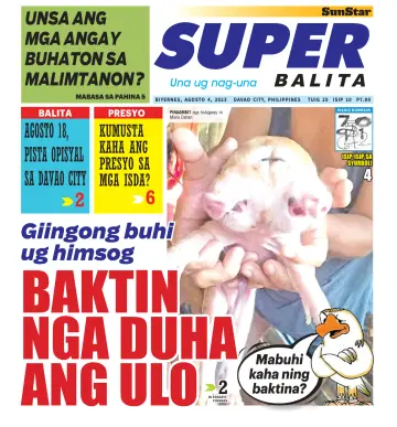 SuperBalita Davao - 04 agosto 2023