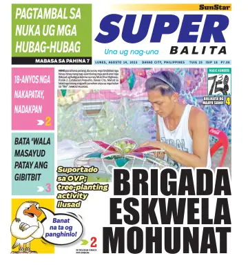 SuperBalita Davao - 14 agosto 2023