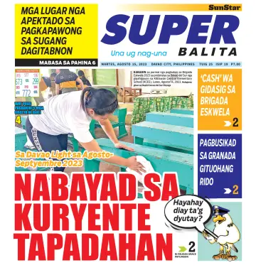 SuperBalita Davao - 15 agosto 2023