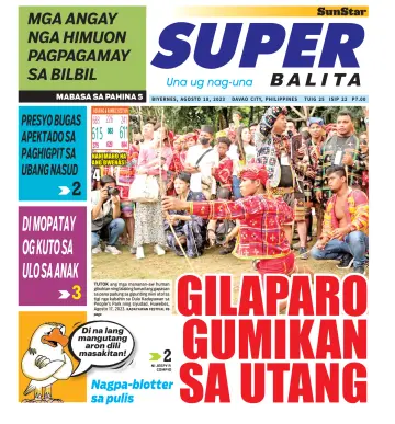 SuperBalita Davao - 18 agosto 2023