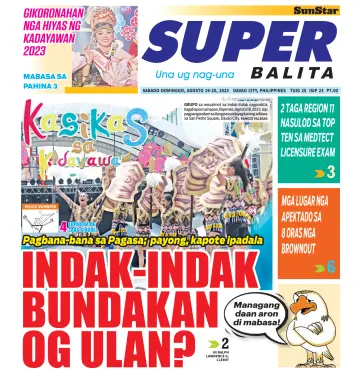 SuperBalita Davao - 19 agosto 2023