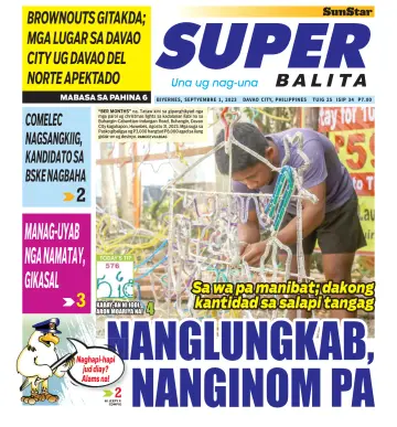 SuperBalita Davao - 01 сен. 2023
