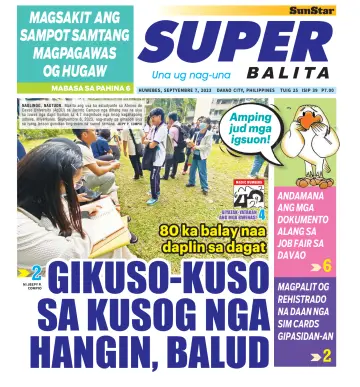 SuperBalita Davao - 07 set. 2023